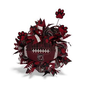South Carolina Gamecock Football - Game Day Front Door Wreath
